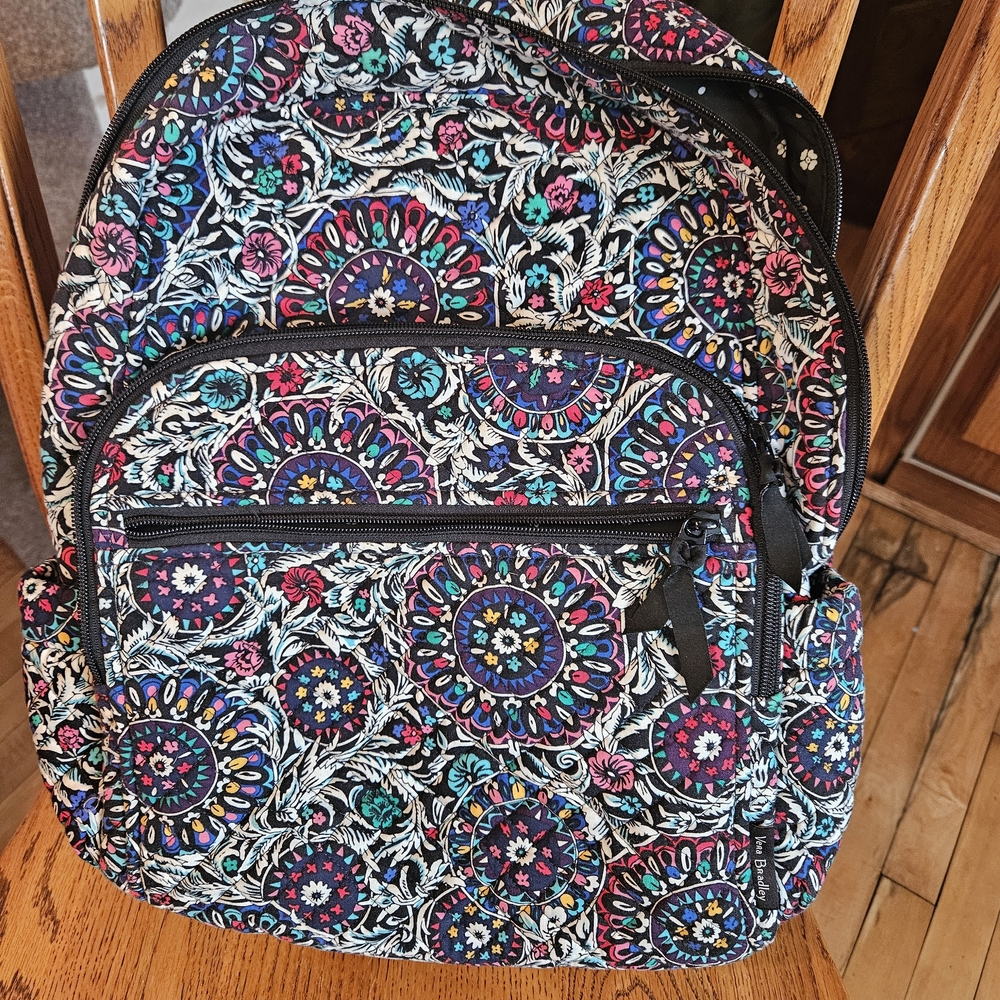 Vera Bradley Multicolor Floral Backpack